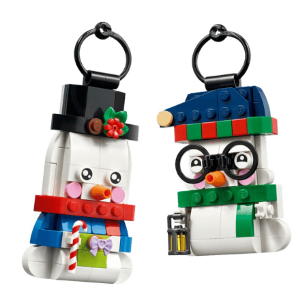 LEGO Snowman Ornaments