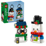 LEGO Snowman Ornaments
