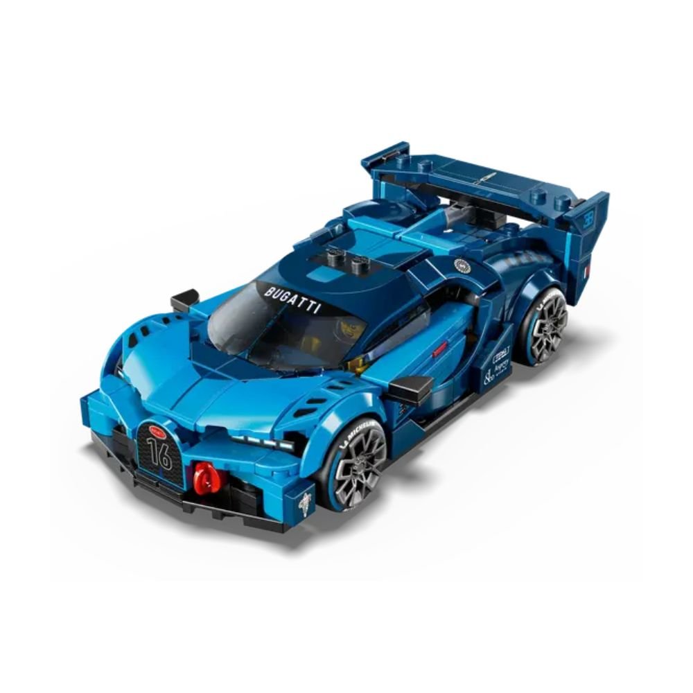LEGO Speed Champions Bugatti Vision GT Hyper Sports Car - Old Railway Line Garden Centre