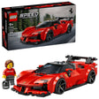 LEGO Speed Champions Ferrari SF90 XX Stradale Sports Car - Old Railway Line Garden Centre