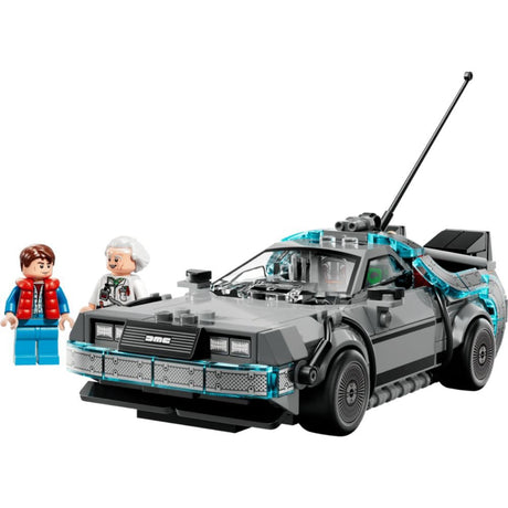 LEGO Speed Champions Time Machine from Back to the Future - Old Railway Line Garden Centre