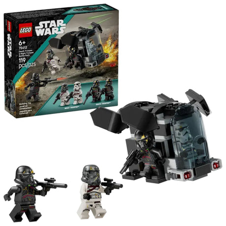 Lego Star Wars Death Trooper & Night Trooper Battle Pack - Old Railway Line Garden Centre