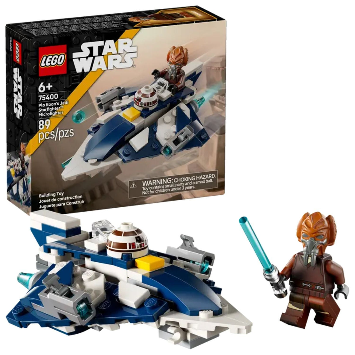 Lego Star Wars Plo Koon's Jedi Starfighter Microfighter - Old Railway Line Garden Centre