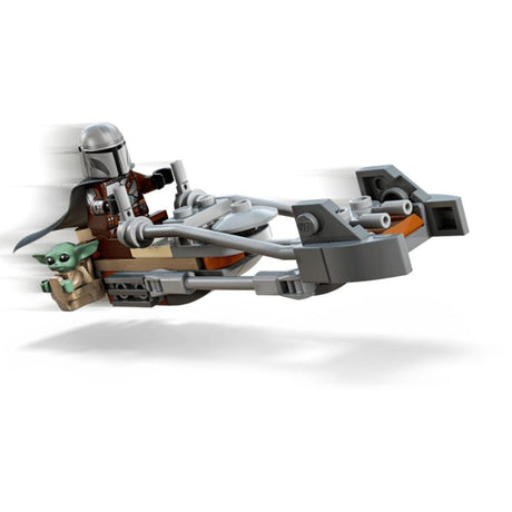 LEGO Star Wars The Mandalorian & Grogu's Speeder Bike - Old Railway Line Garden Centre