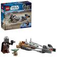 LEGO Star Wars The Mandalorian & Grogu's Speeder Bike - Old Railway Line Garden Centre