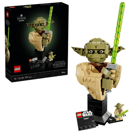 LEGO Star Wars Yoda Bust - Old Railway Line Garden Centre