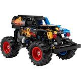 LEGO Technic Monster Jam Grave Digger Fire and Ice - Old Railway Line Garden Centre