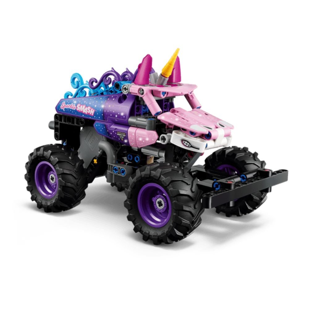 LEGO Technic Monster Jam Sparkle Smash Pull Back - Old Railway Line Garden Centre