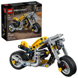 LEGO Technic Yellow Motorcycle - Old Railway Line Garden Centre