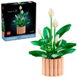 LEGO The Botanical Collection Peace Lily - Old Railway Line Garden Centre