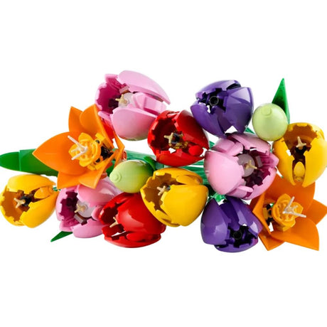 LEGO The Botanical Collection Tulip Bouquet - Old Railway Line Garden Centre