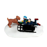 Lemax 10.3cm Winter Wipeout Christmas Village Scene - 63825