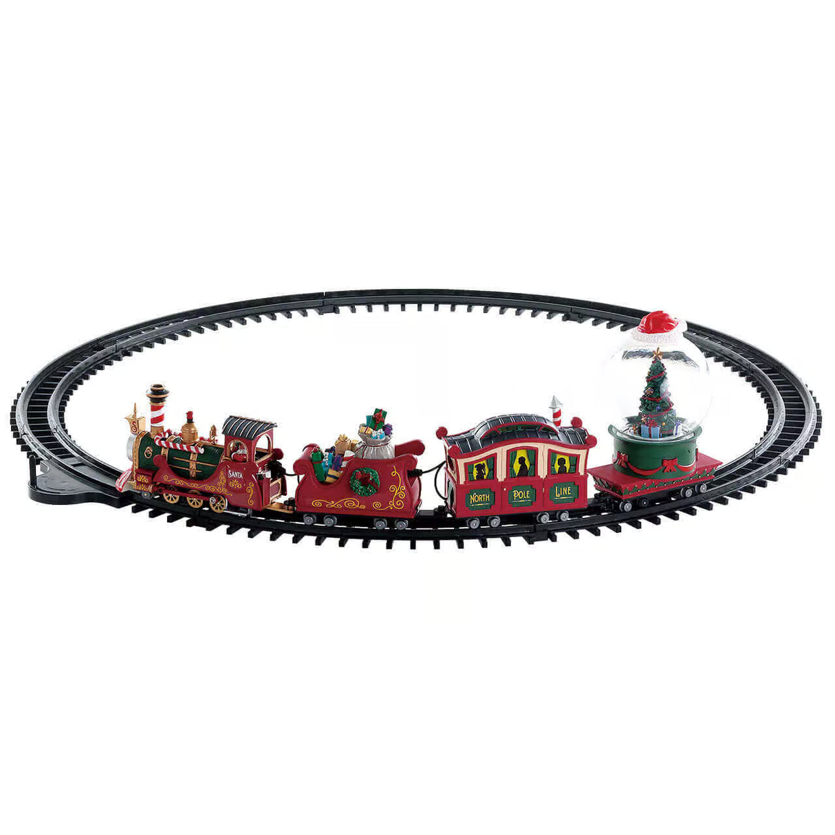 Lemax 113cm North Pole Railway Train Set - 74223