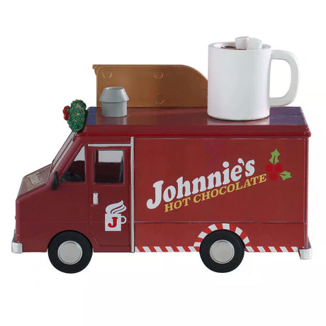 Lemax 14.5cm Johnnie's Hot Chocolate Van Figure - 93442