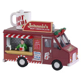 Lemax 14.5cm Johnnie's Hot Chocolate Van Figure - 93442