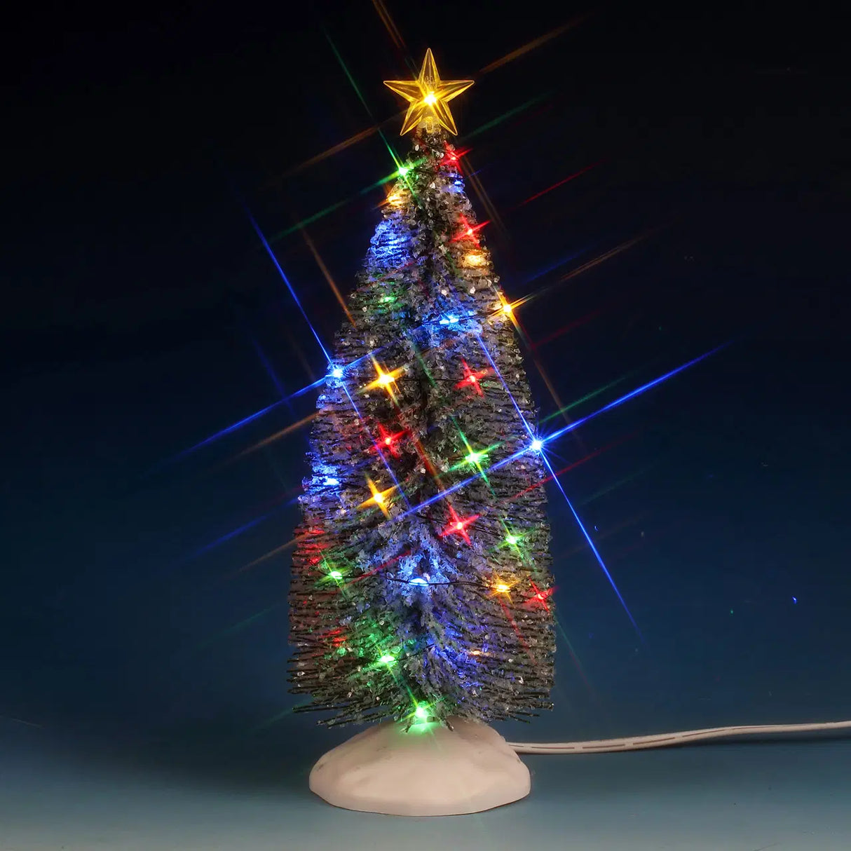 Lemax 25.5cm Large Evergreen Christmas Tree - Multicoloured - 74263