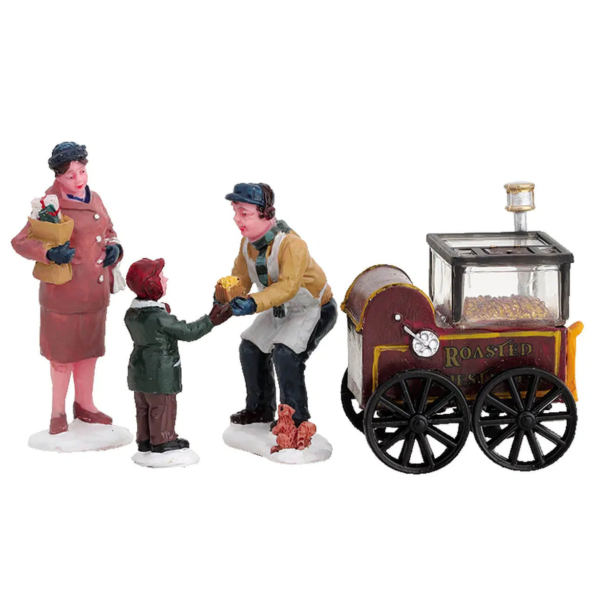 Lemax 6cm Roasted Chestnut Stand Village Scene - 92331