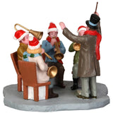 Lemax 8cm Gazebo Band Christmas Figurines - 33034