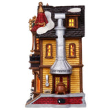 Lemax Caddington Village 13.5cm Lucy's Chocolate Shop Christmas Scene - 45052