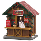 Lemax Caddington Village 13.5cm Mulled Wine And Ciders Christmas Village Scene - 14905