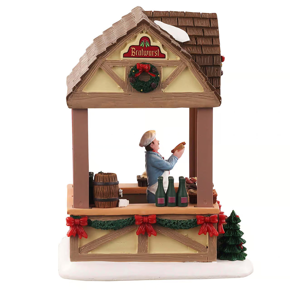 Lemax Caddington Village 13.6cm Christmas Market Bratwurst Village Scene - 14903