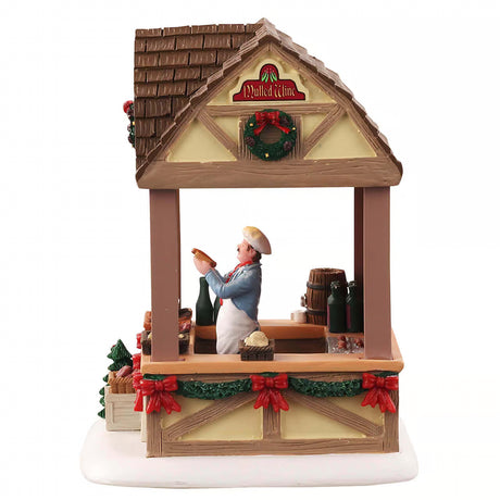 Lemax Caddington Village 13.6cm Christmas Market Bratwurst Village Scene - 14903