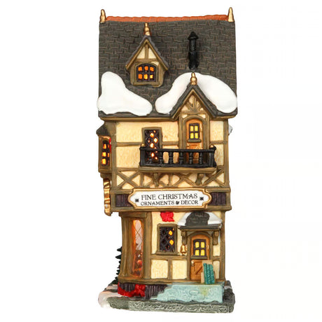 Lemax Caddington Village 20.6cm Tannenbaum Christmas Shoppe - 35845