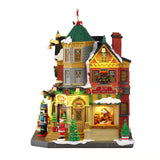 Lemax Caddington Village 23.5cm Tidings And Joy Village Scene - 65526