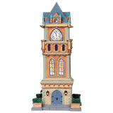 Lemax Caddington Village 27.5cm Lit Municipal Clock Tower Christmas Village Scene - 05007