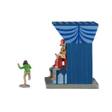 Lemax Carnival 12cm Crash Cans Game Christmas Village Scene - 54460