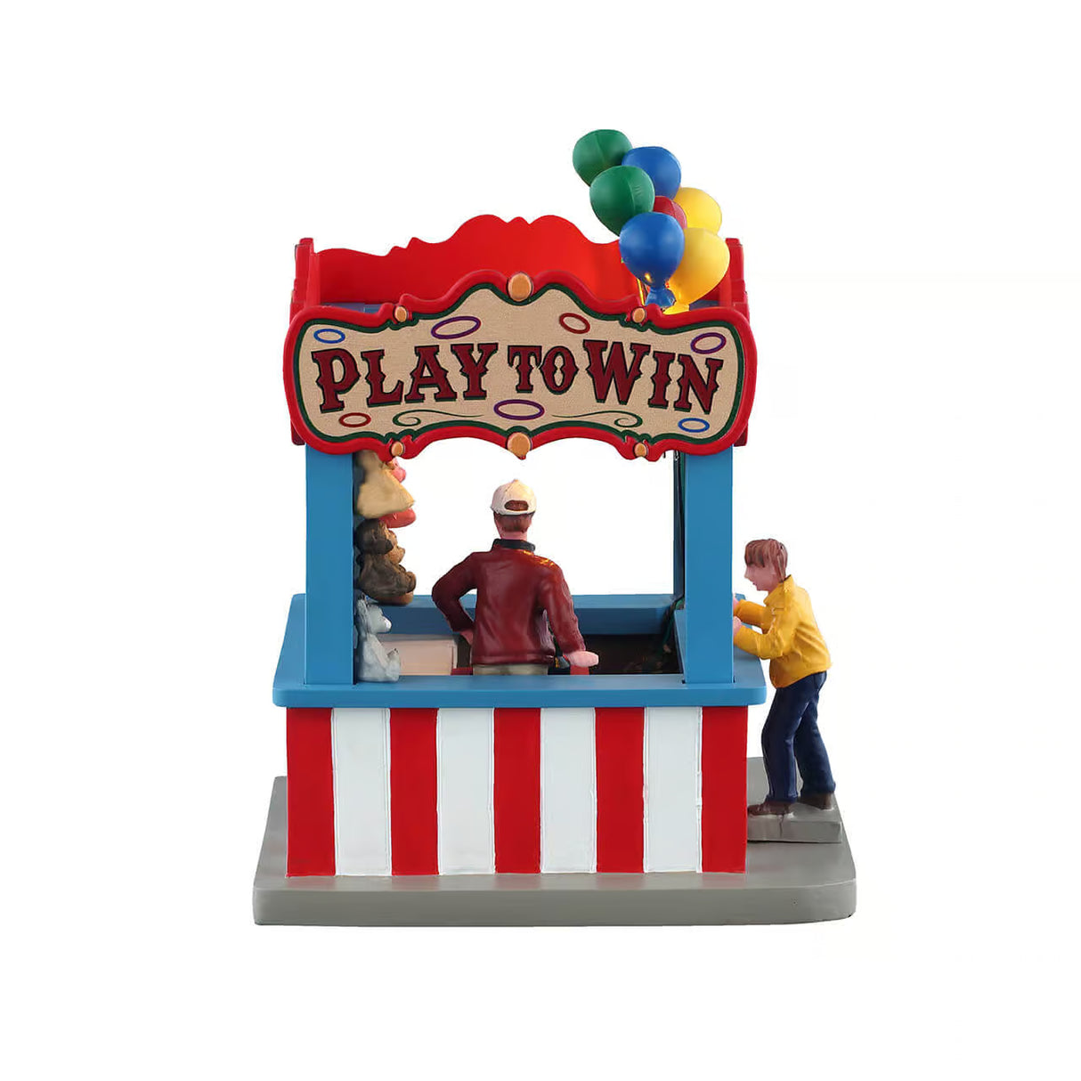Lemax Carnival 13.2cm Ring Toss Game Christmas Village Scene - 54459