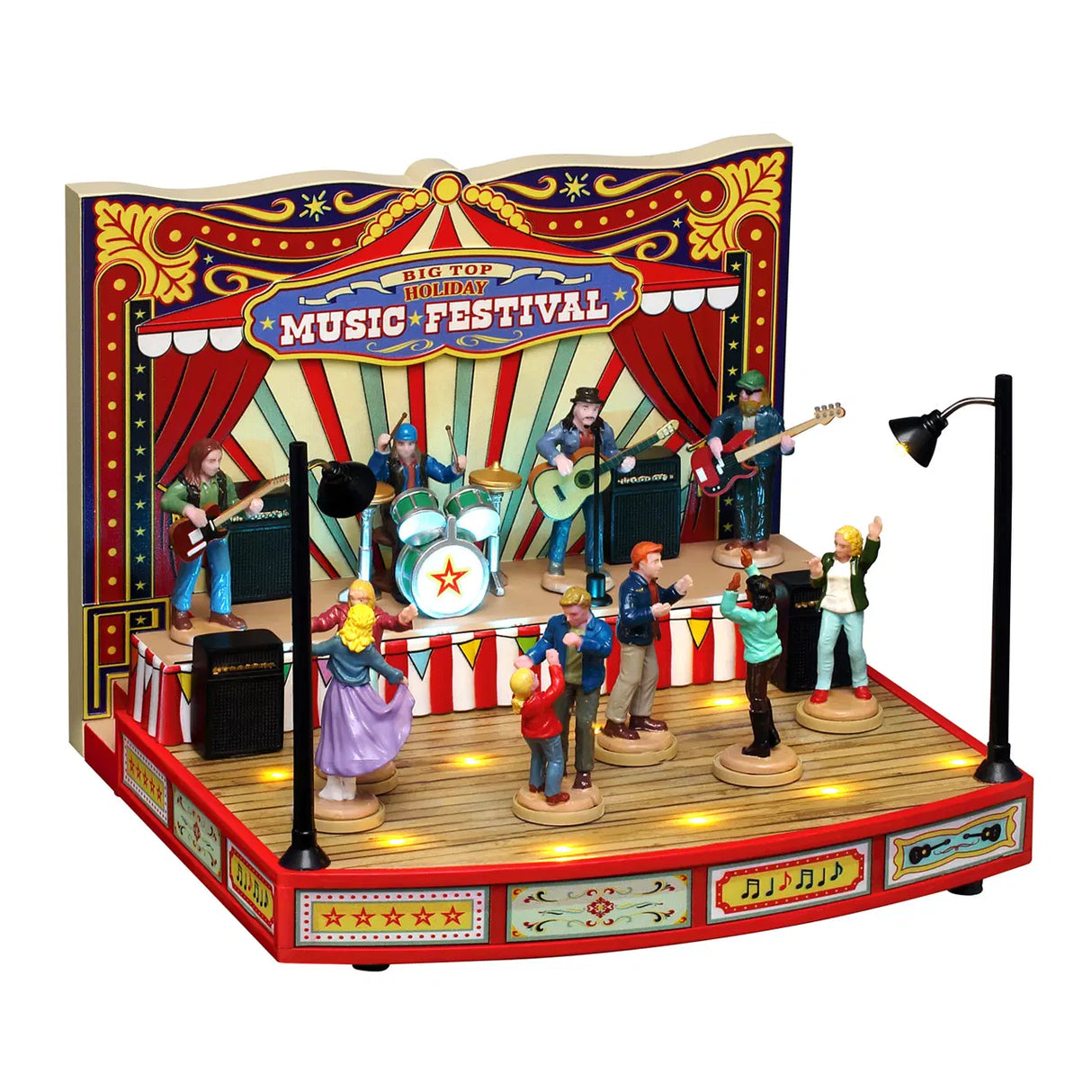Lemax Carnival 19.7cm Big Top Holiday Music Festival - 64632