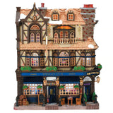 Lemax Facades 25.8cm Wesley Pub Christmas Village Scene  - 45099