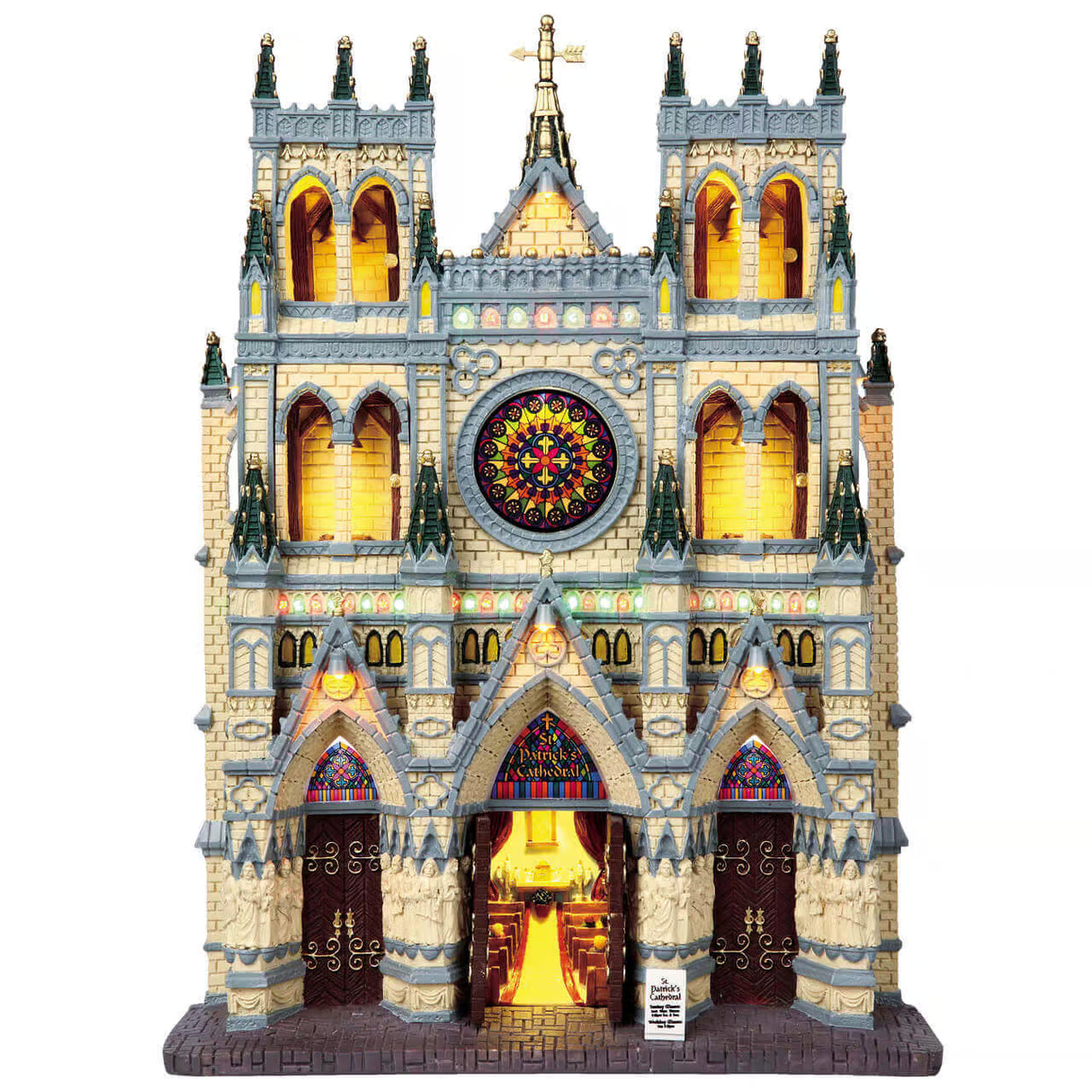 Lemax Facades 33cm St Patrick's Cathedral - 95916
