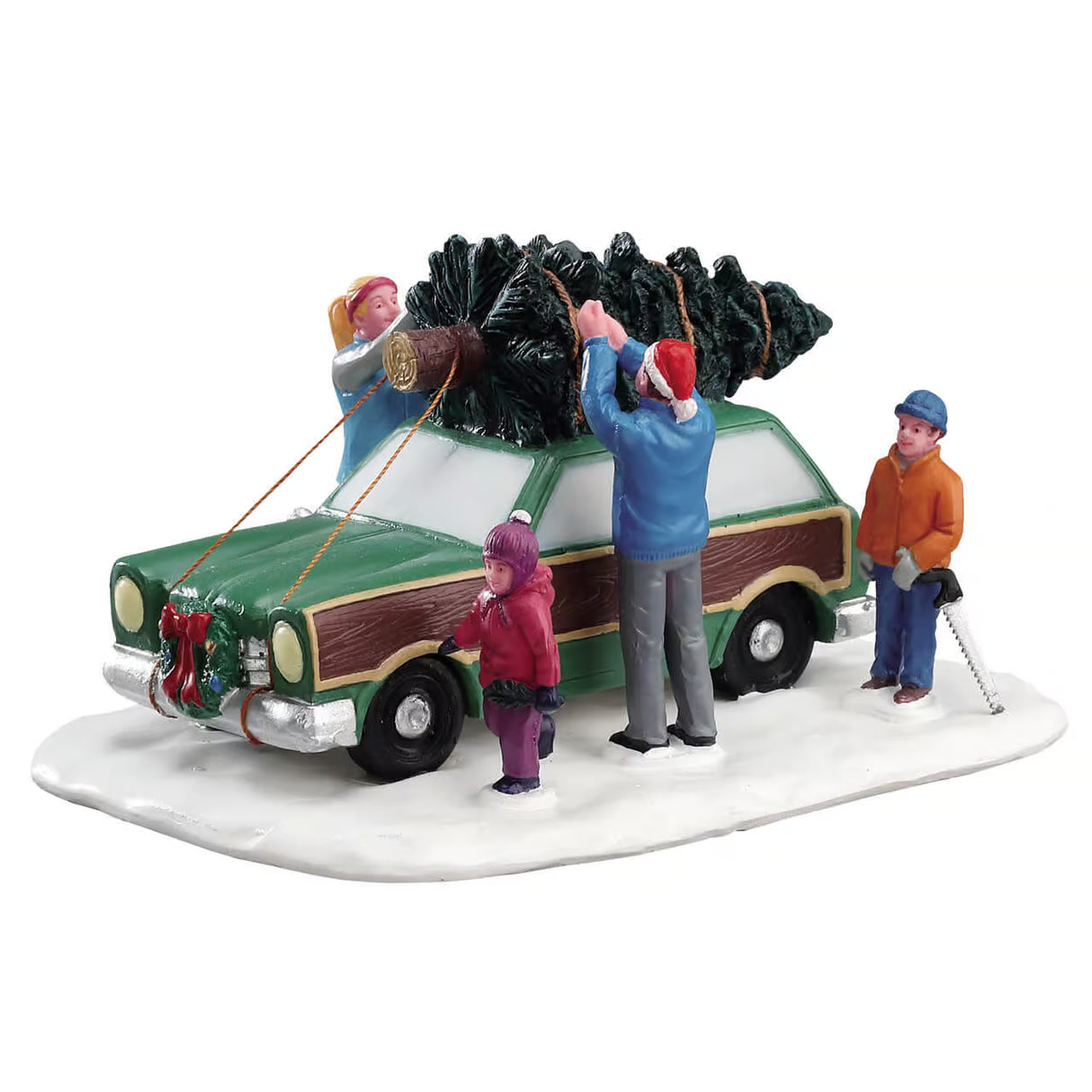 Lemax Jukebox Junction 14.1cm Christmas Tree Transport Village Figurines - 43081