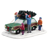 Lemax Jukebox Junction 14.1cm Christmas Tree Transport Village Figurines - 43081