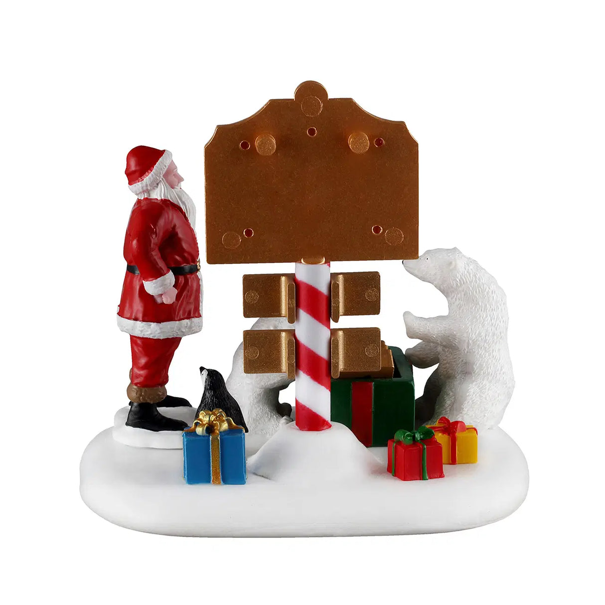 Lemax Santa's Wonderland 10.5cm North Pole Countdown Christmas Figurines - 53749