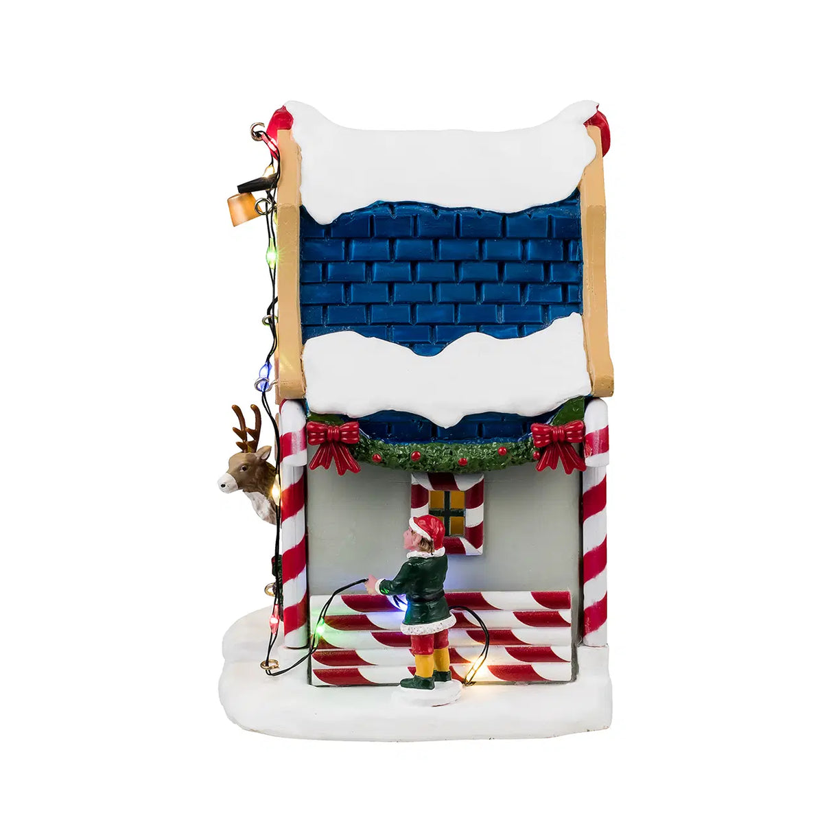 Lemax Santa's Wonderland 13.2cm Blitzen's Den Christmas Village Scene - 44334