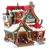Lemax Santa's Wonderland 18.6cm The Elf Workshop Village Scene - 75291