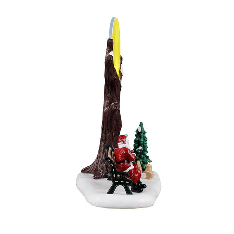 Lemax Santa's Wonderland 19cm North Pole Romance Christmas Village Scene - 54462