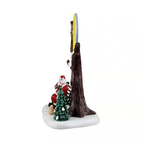 Lemax Santa's Wonderland 19cm North Pole Romance Christmas Village Scene - 54462