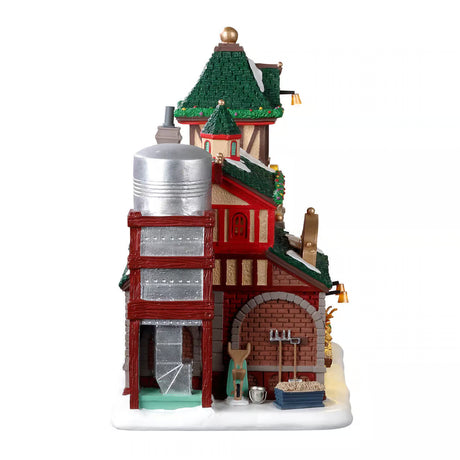 Lemax Santa's Wonderland 22.5cm Reindeer Stables Christmas Village - 25926