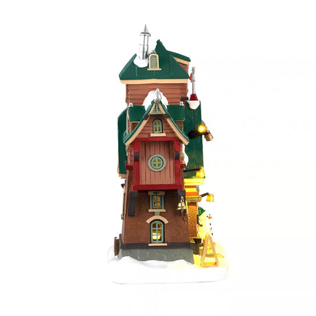 Lemax Santa's Wonderland 22.9cm Santa's Elf Dormitory Village Scene - 65533