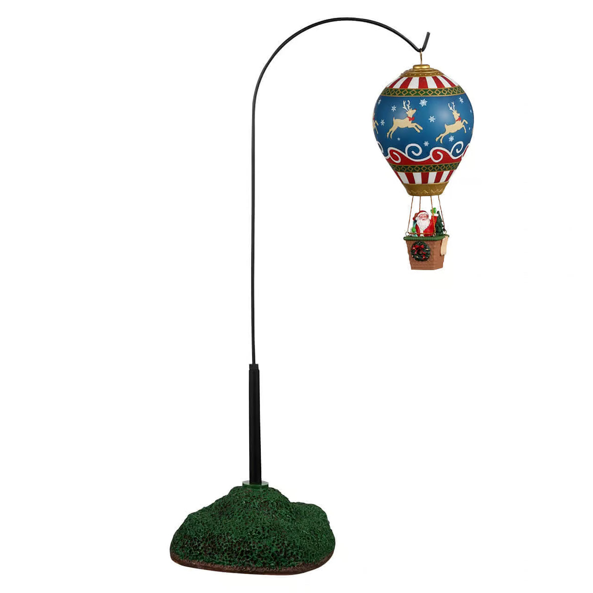 Lemax Santa's Wonderland 37.9cm Reindeer Hot Air Balloon Village Scene - 84388