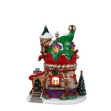Lemax Santa's Wonderland No 2 Elf Lane House Christmas Village Scene - 24016
