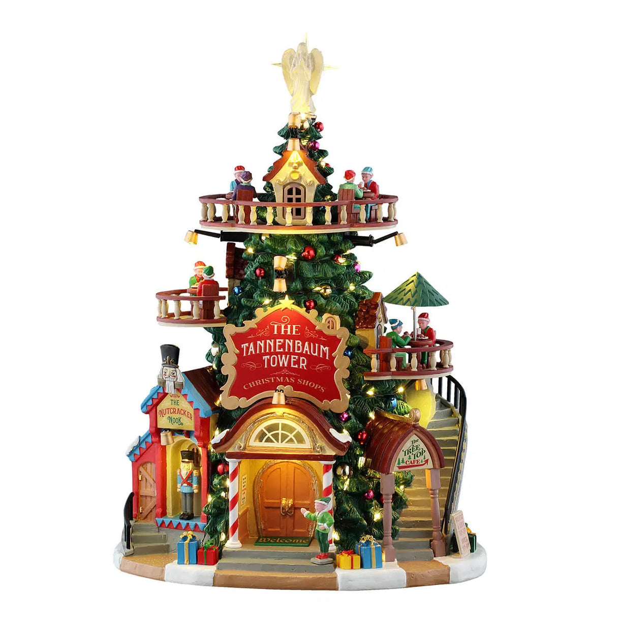 Lemax Santa's Wonderland The Tannenbaum Tower Christmas Shops - 55311