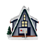 Lemax Vail Village 12.5cm A-Frame Rental Home Christmas Village Scene - 64678