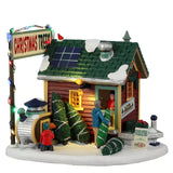 Lemax Vail Village 12.5cm Tiny House Tree Lot Christmas Village Scene - 25901