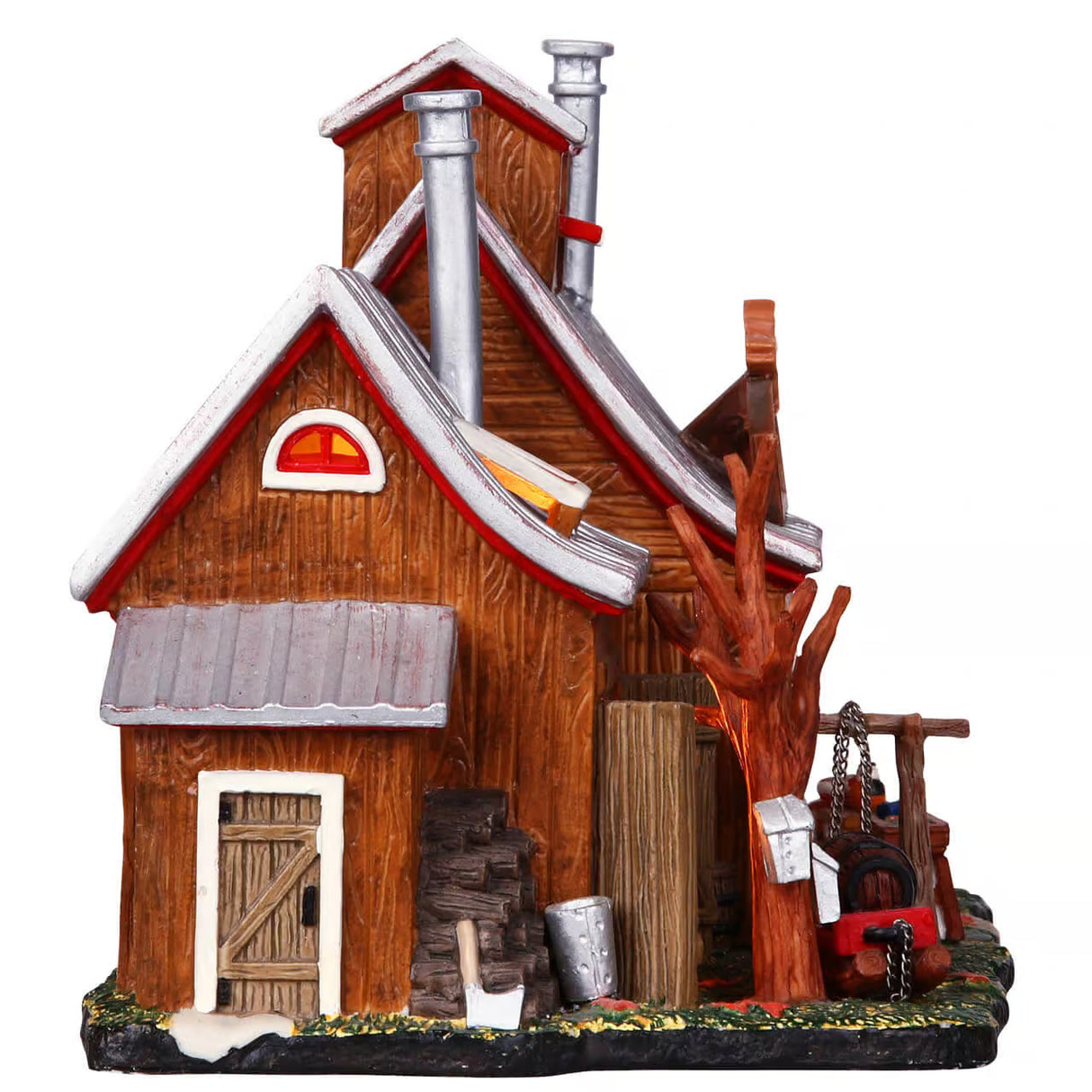 Lemax Vail Village 13.3cm Maple Grove Sugar Shack Christmas Village Scene - 55235