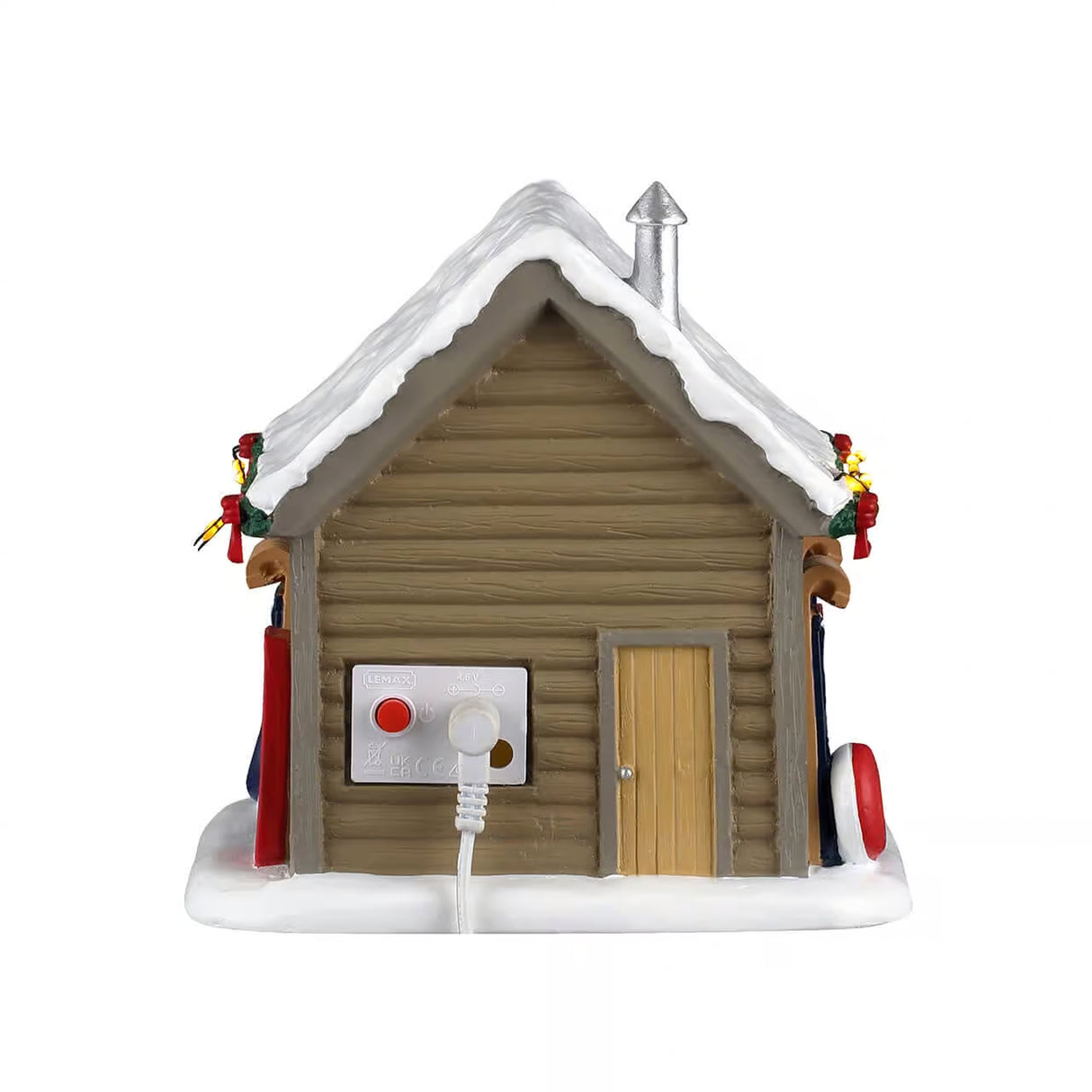 Lemax Vail Village 13.5cm Slopeside Sled Rental Christmas Village Scene - 64683